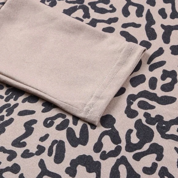 Leopard Open Front Cardigan - Picture 3 of 3